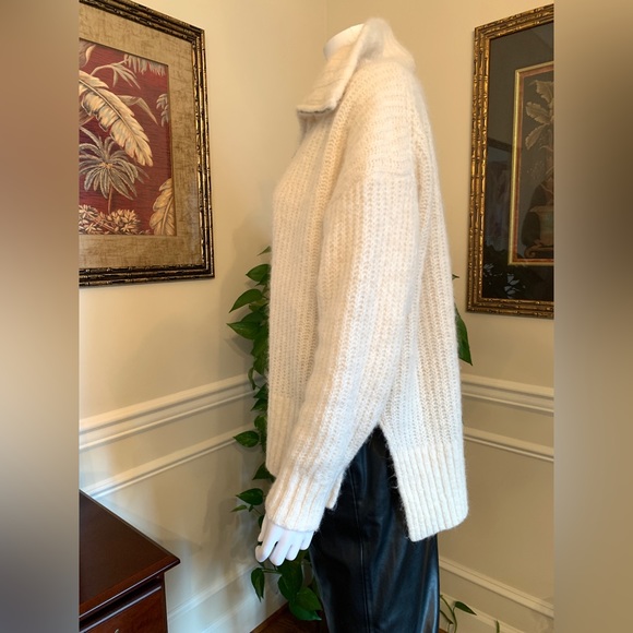 A.L.C. Zip Wool Blend Sweater - Picture 9 of 14